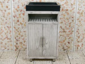 Badezimmermöbel Raung Cabinet Mindyholz 50 cm. Terrazzo