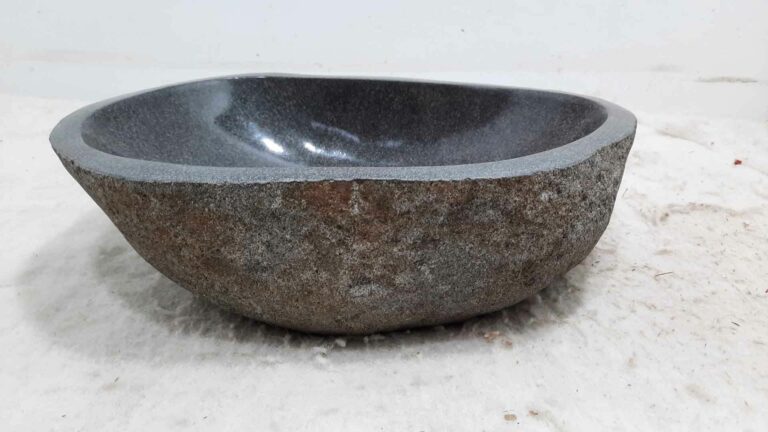 Flussstein Waschschale RM0508