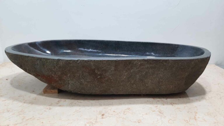 Waschbecken Flussstein RXXL210714
