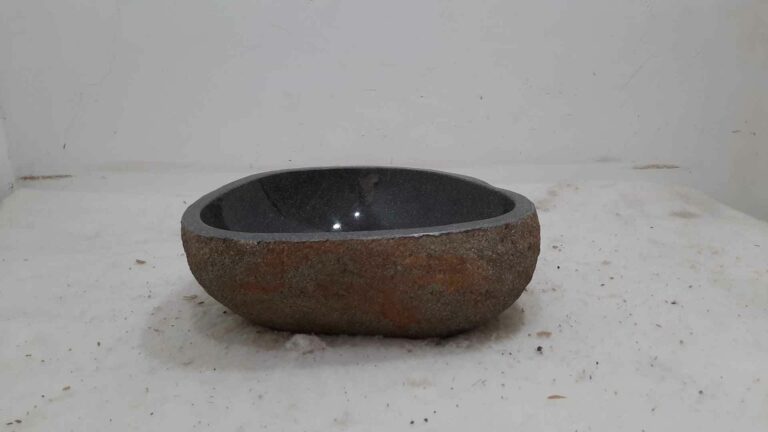 Flussstein Waschschale RS08535