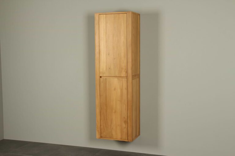 Hochschrank Hängeschrank Teakholz Sirung 165 cm