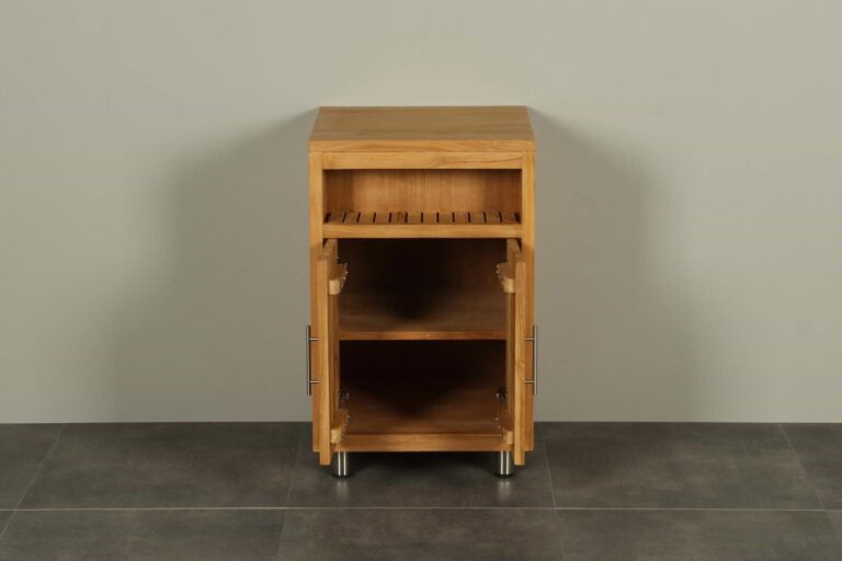 Badmöbel Raung Cabinet Teakholz Blatt 50 cm