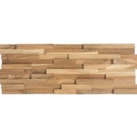 Wandpaneele Teakholz 60x20x2 cm.