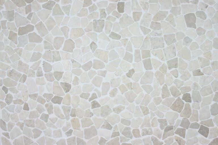 Mosaikfliesen Weiß 30x30x1 cm.