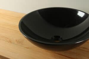 Waschbecken Granit Shanxi Black 42 cm