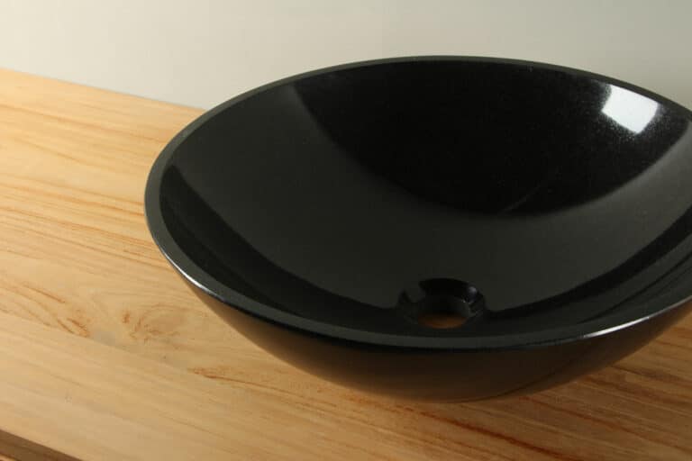 Waschbecken Granit Shanxi Black 42 cm