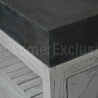 Badmöbel Raung Cabinet Mindyholz 50 cm. Bluestone