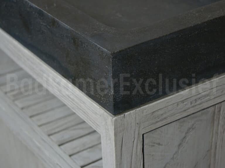 Badmöbel Raung Cabinet Mindyholz 50 cm. Bluestone