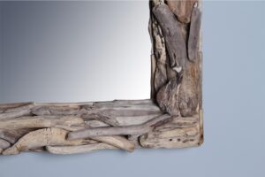 Treibgut Treibholz-Spiegel 180x80 cm.