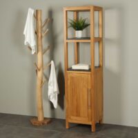 Hochschrank Teakholz Tall Cabinet 180 cm