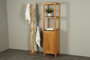 Hochschrank Teakholz Tall Cabinet 180 cm