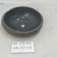 Flussstein Waschschale RM07034
