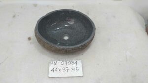 Flussstein Waschschale RM07034