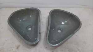 Flussstein Waschschale Satz RM0707 AB