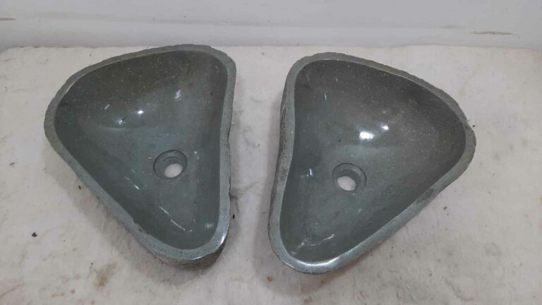 Flussstein Waschschale Satz RM0707 AB