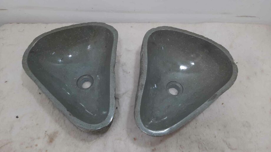 Flussstein Waschschale Satz RM0707 AB