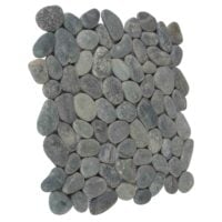 Pebble stone mozaïek tegel antraciet 30x30 cm PEB-G