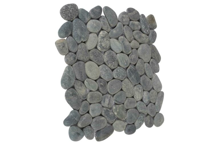 Pebble stone mozaïek tegel antraciet 30x30 cm PEB-G