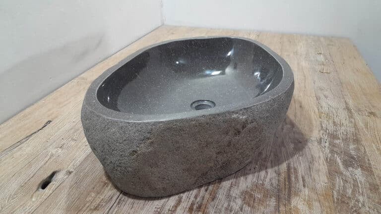 Waschbecken Stein RXL250316, 61x42x15 cm