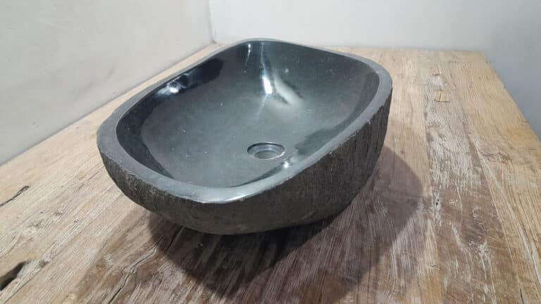 Waschbecken Stein RXXL2503729, 72x39x15 cm