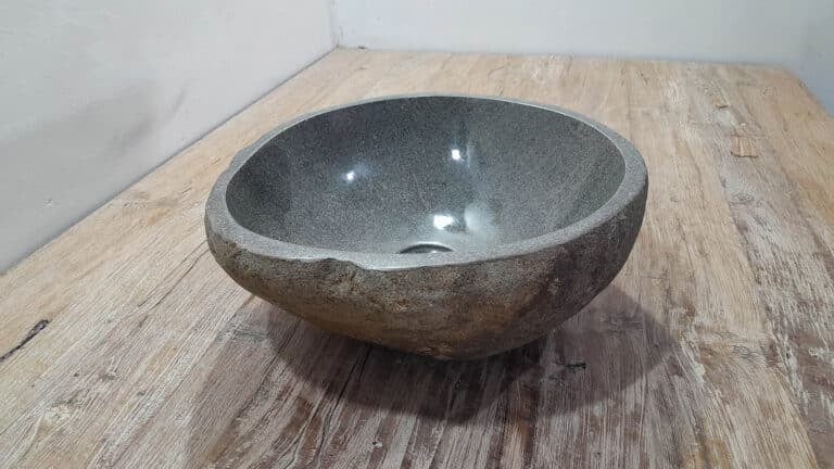 Waschbecken Stein RS250308, 39x37x15 cm