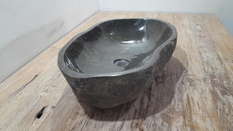 Waschbecken Stein RXL250309, 61x39x15 cm