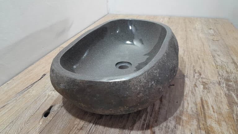 Waschbecken Stein RXL250315, 61x35x15 cm