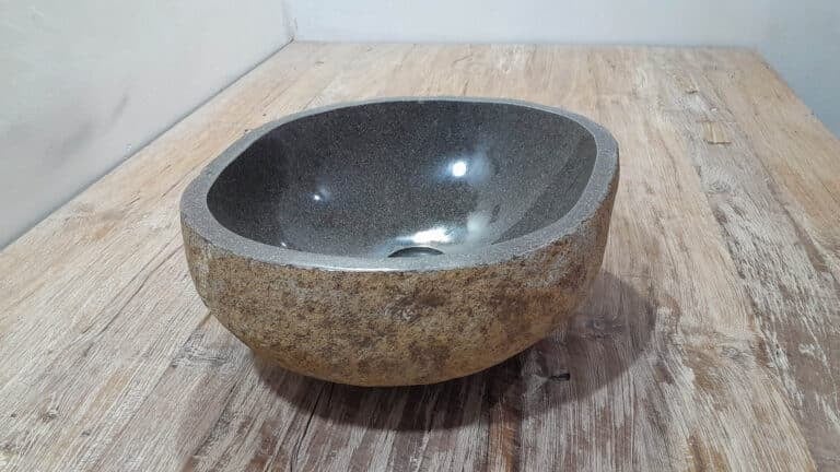 Waschbecken Stein RS250318, 37x35x15 cm