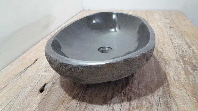 Waschbecken Stein RXL250322, 63x40x15 cm