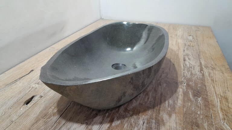 Waschbecken Stein RXXL2503732, 71x40x15 cm