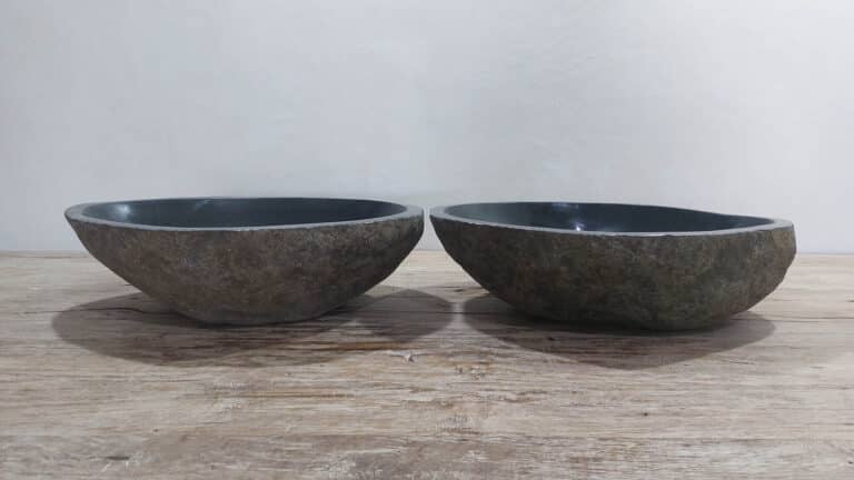 Waschbecken Stein Satz RM250314AB, 49x36x15 cm