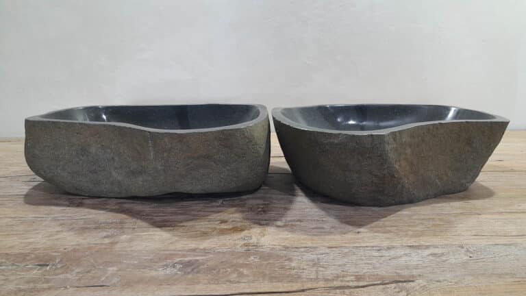 Waschbecken Stein Satz RM250332AB, 46x38x15 cm