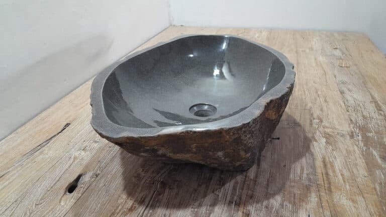 Waschbecken Stein RXL250323, 62x39x15 cm