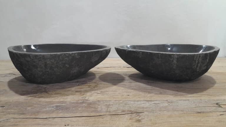 Waschbecken Stein Satz RL250337AB, 52x35x15 cm