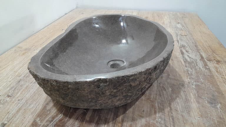 Flussstein Waschbecken RL2511202, 57x39x15 cm