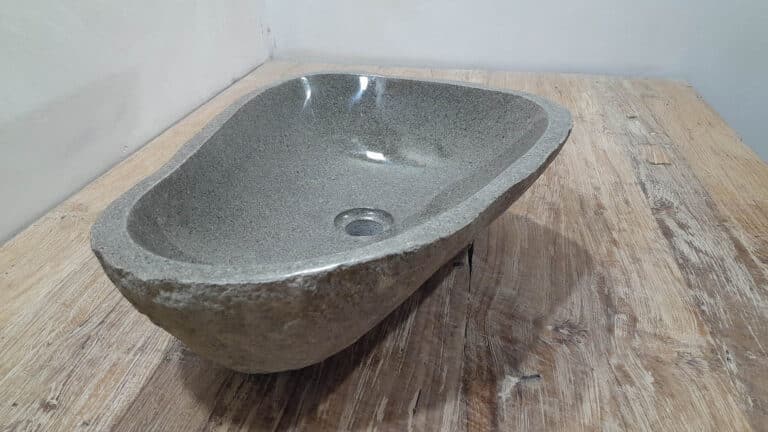Flussstein Waschbecken RL2511214, 56x39x15 cm