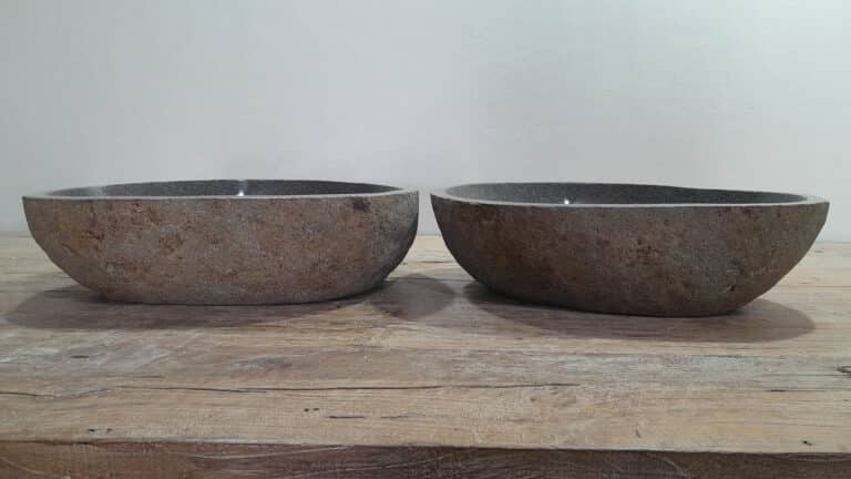 Waschbecken Stein Satz RL2511208AB, 51x38x15 cm